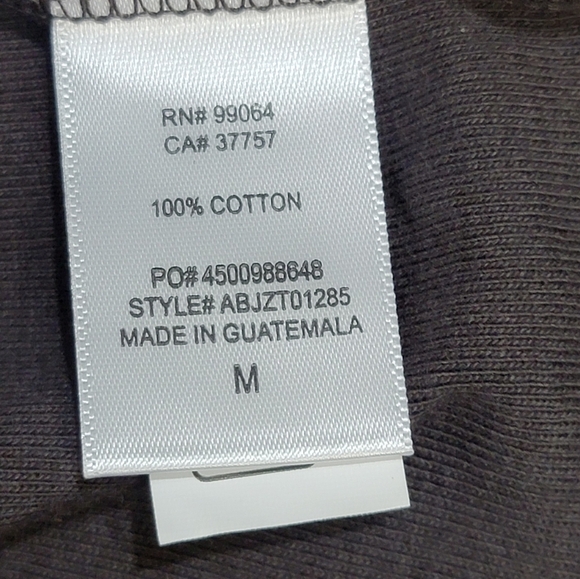 Billabong In The Tropic Top In Off Black Crop Top Long Sleeve Crewneck Size Med - Picture 11 of 13